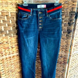 Cabi Button Fly Skinny size 4